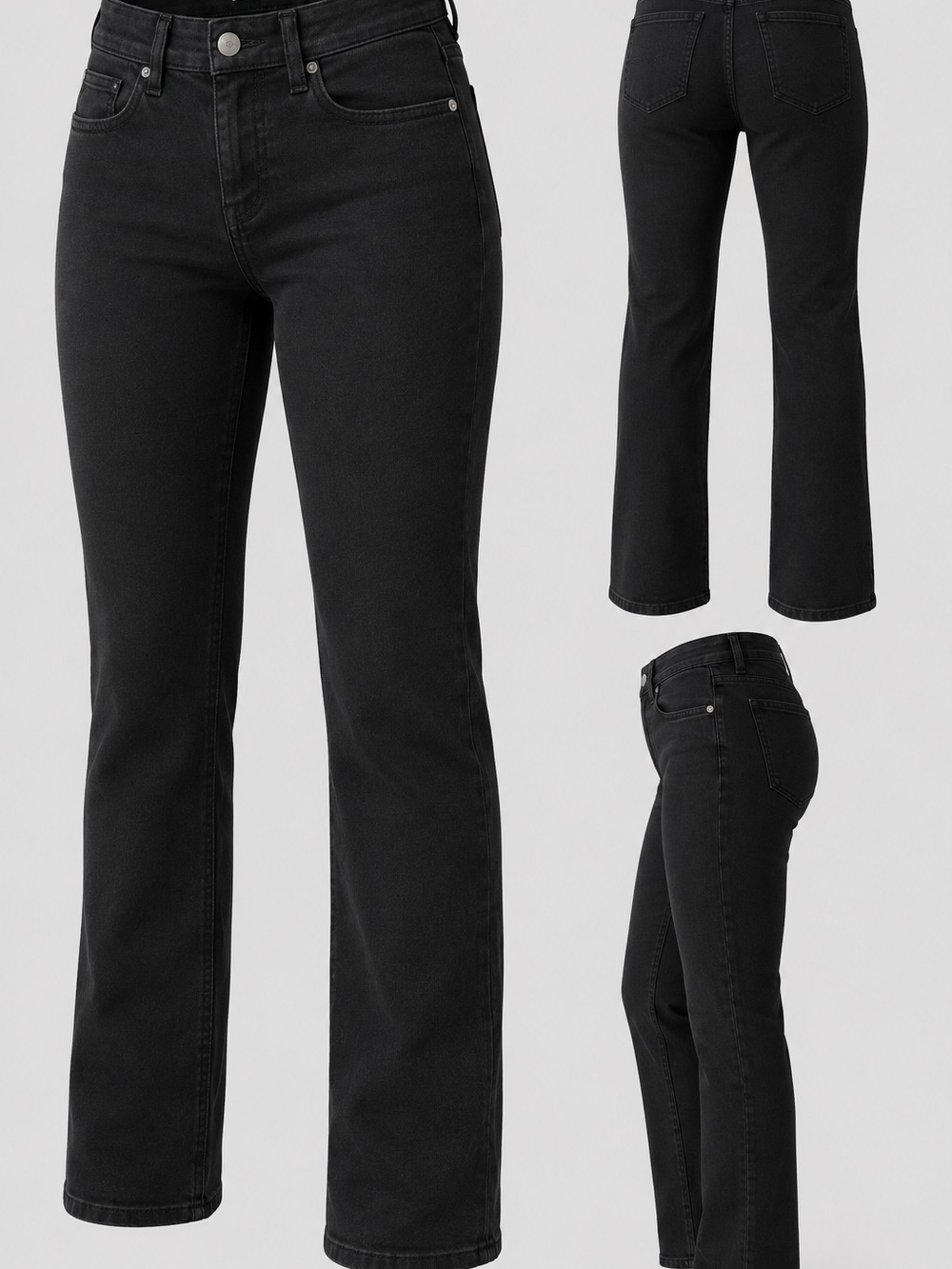 Levi's 505 Women’s Black Straight Leg Jeans - Picture 11 of 11